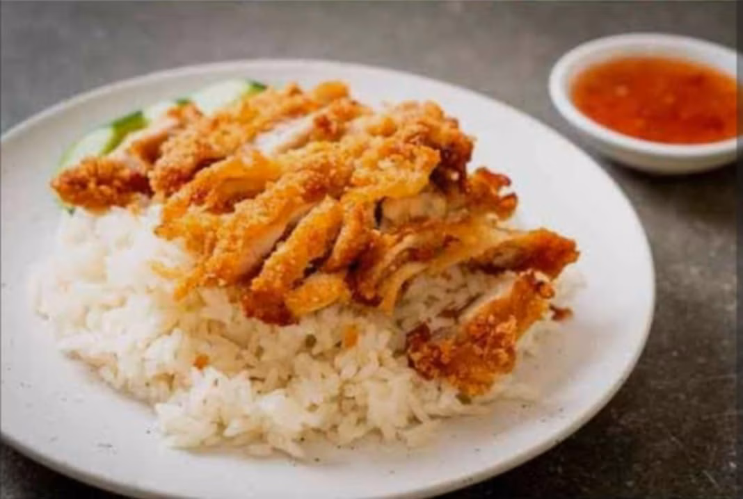 Fried Chicken with Rice